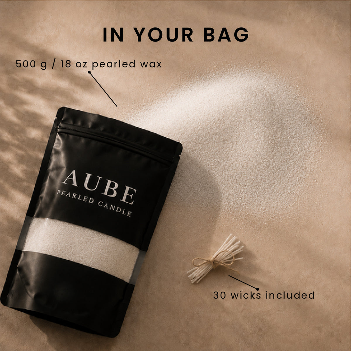 Aube - Pearled Candle