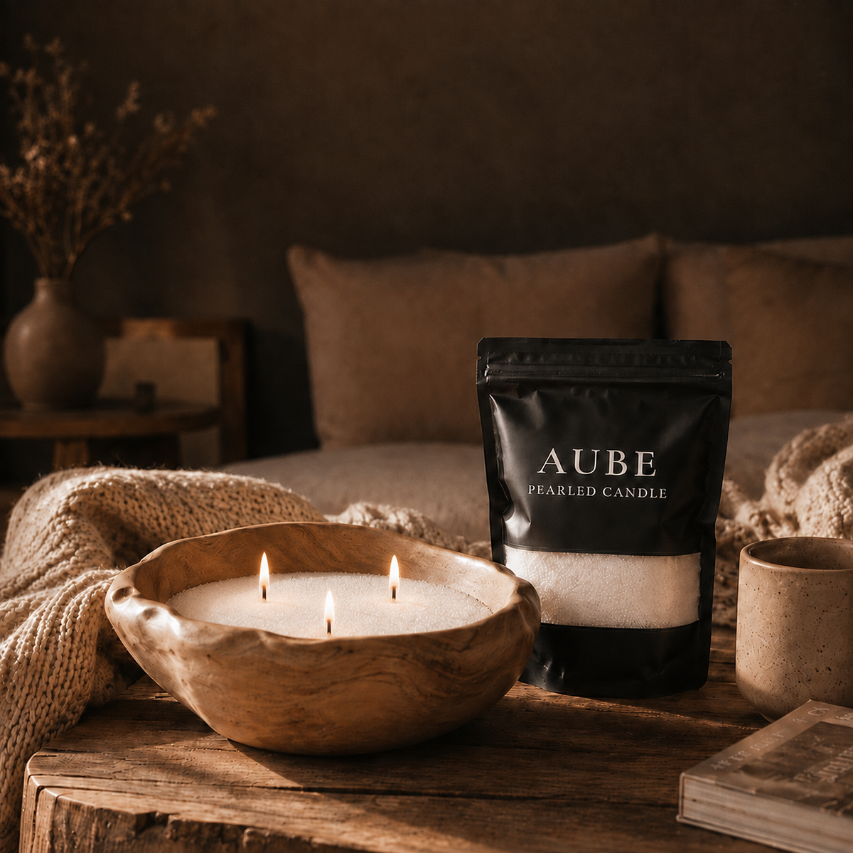 Aube - Pearled Candle